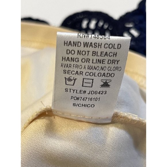 Akira Women Label Lace Up Mini Dress Navy V Neck Backless Adjustable Straps Sz S - Picture 10 of 10